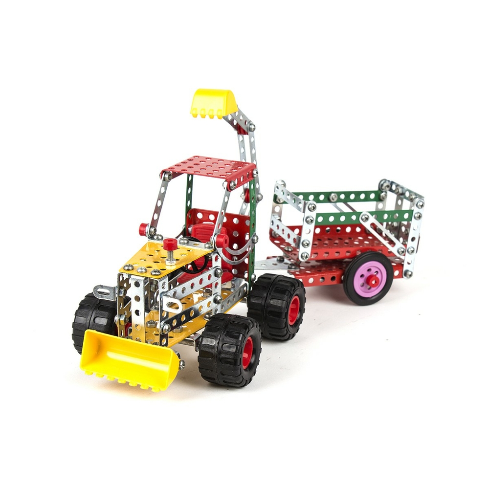 Фото, Відеоогляди конструктор  металевий "будтехніка технок", 3879