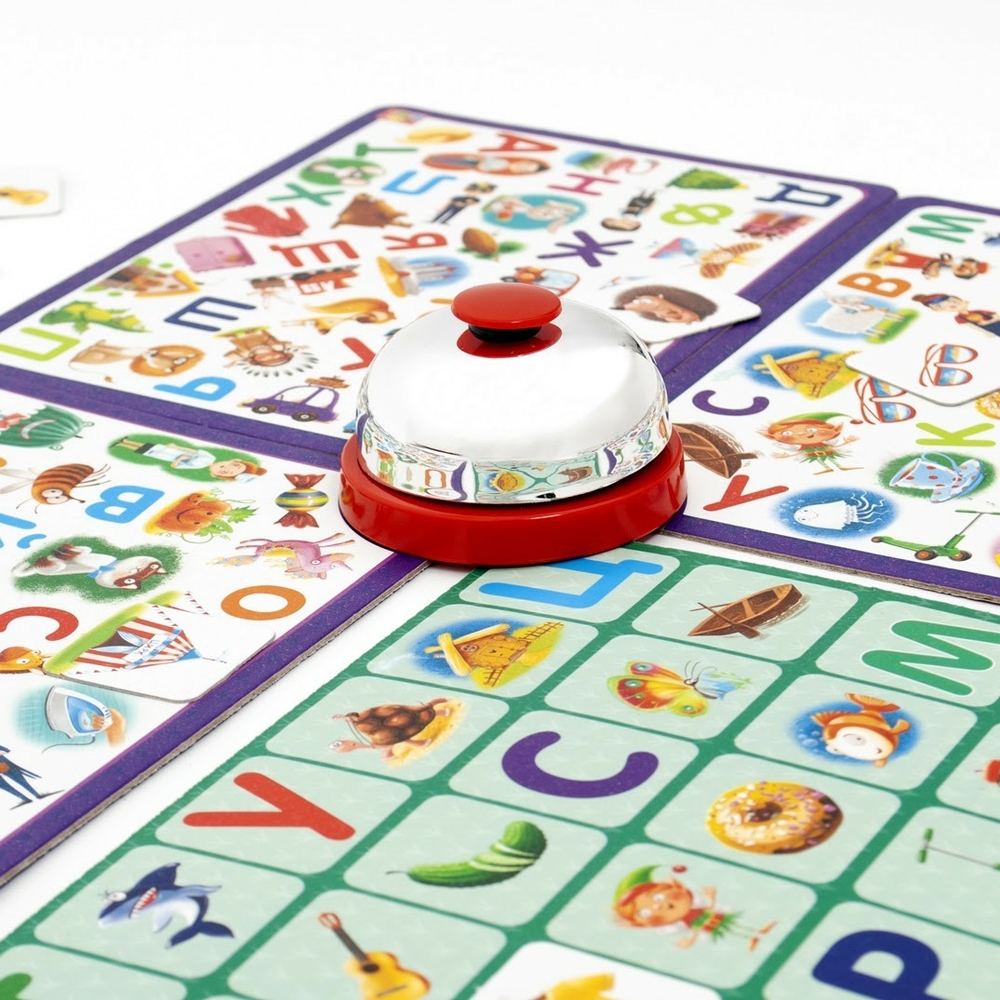 Фото, Відеоогляди гра зі дзвоником «гостре око. абетка» vt8010-14