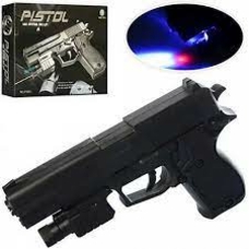 Пістолет на пульках P220 (А) лазерний приціл, в коробці