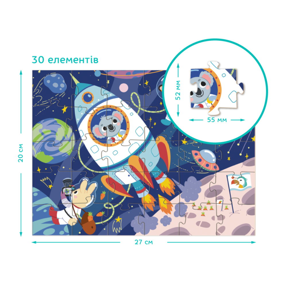 Фото, Видеообзоры набір пазлів dodo транспорт