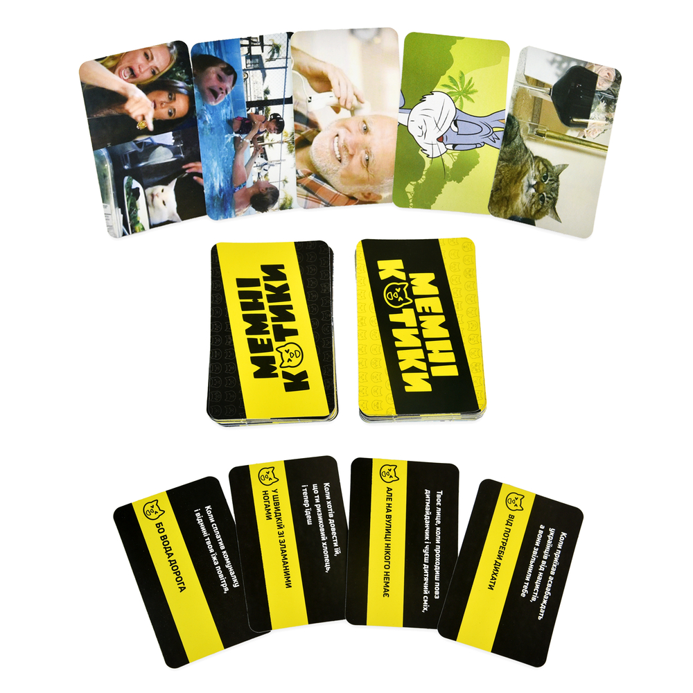 Фото, Видеообзоры настільна гра strateg мемні котики розважальна патріотична українською мовою (30734)