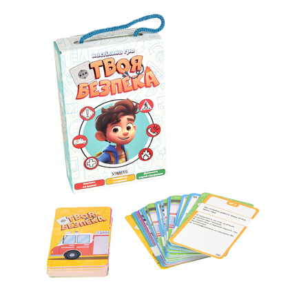 Фото, Видеообзоры настільна гра strateg твоя безпека карткова українською мовою (30113)