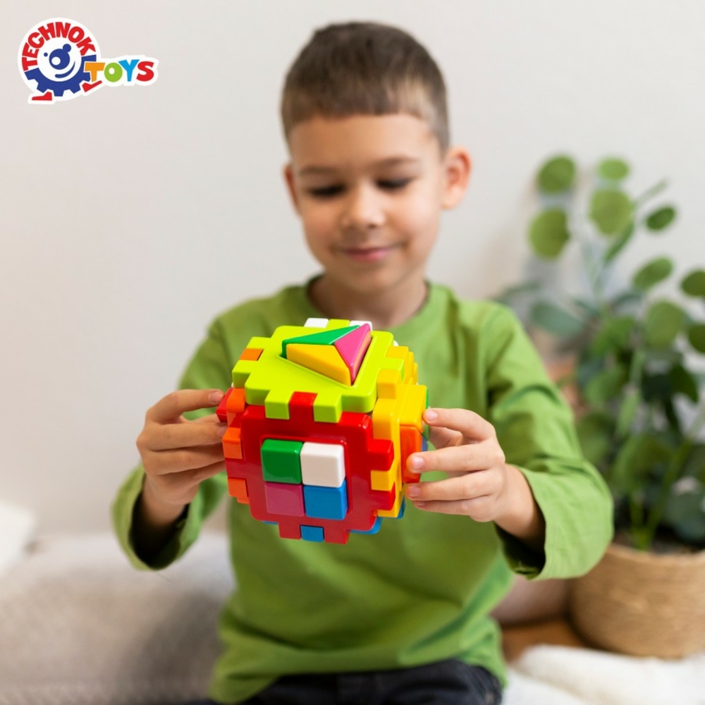 Фото, Видеообзоры іграшка куб "розумний малюк логіка 2 технок", арт.2469