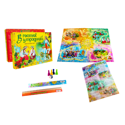 Фото, Відеоогляди настільна гра strateg в гостях у традицій української мови (30212)