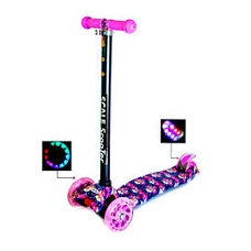 Самокат SCOOTER MAXI PRINT Орхідея