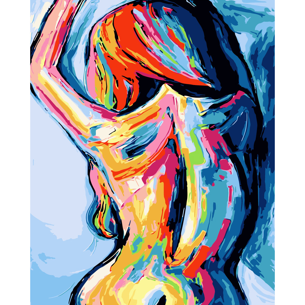 Фото, Відеоогляди картина за номерами strateg преміум мальована постать розміром 40х50 см (dy132)