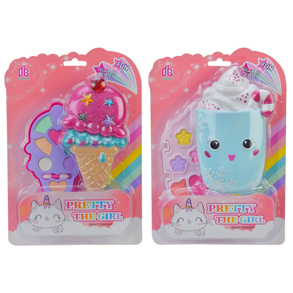 Косметика арт. 2607F (96шт/2) мікс 2 види, тіні для повік планш. 21*27*2,5см