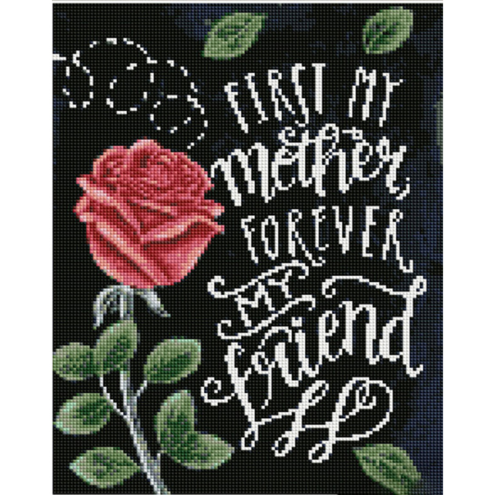 Фото, Відеоогляди алмазна мозаїка strateg преміум листівка для друга розміром 30х40 см (kb115)