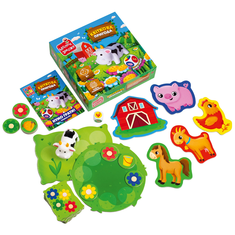 Фото, Видеообзоры гра настільна «квіткова пригода» vt2100-20