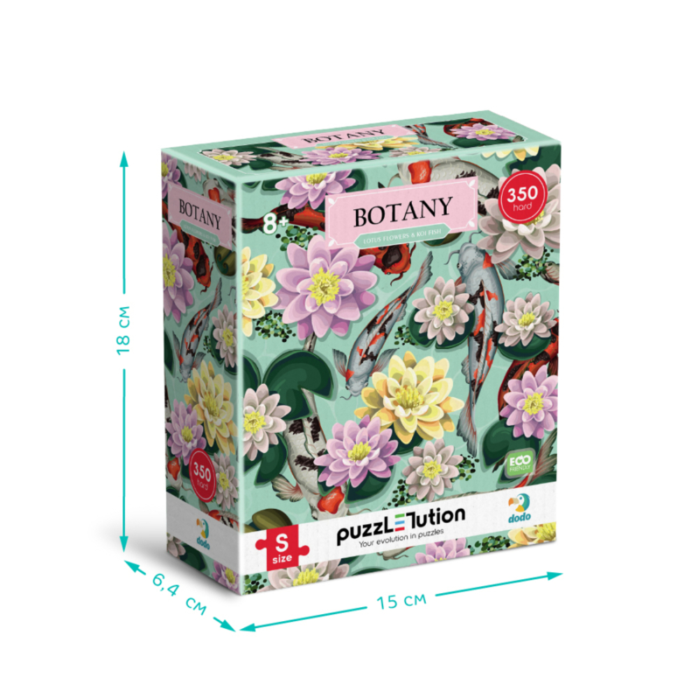 Фото, Відеоогляди пазл dodo ботаніка квіти лотоса та рибки