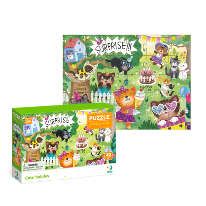 Фото, Відеоогляди пазл dodo свято котиків