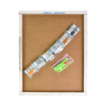 Фото, Відеоогляди алмазна мозаїка strateg преміум ніжність і сила розміром 40х50 см (sk88260)