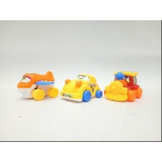 Машинки кольорові набір 3 шт 1308R