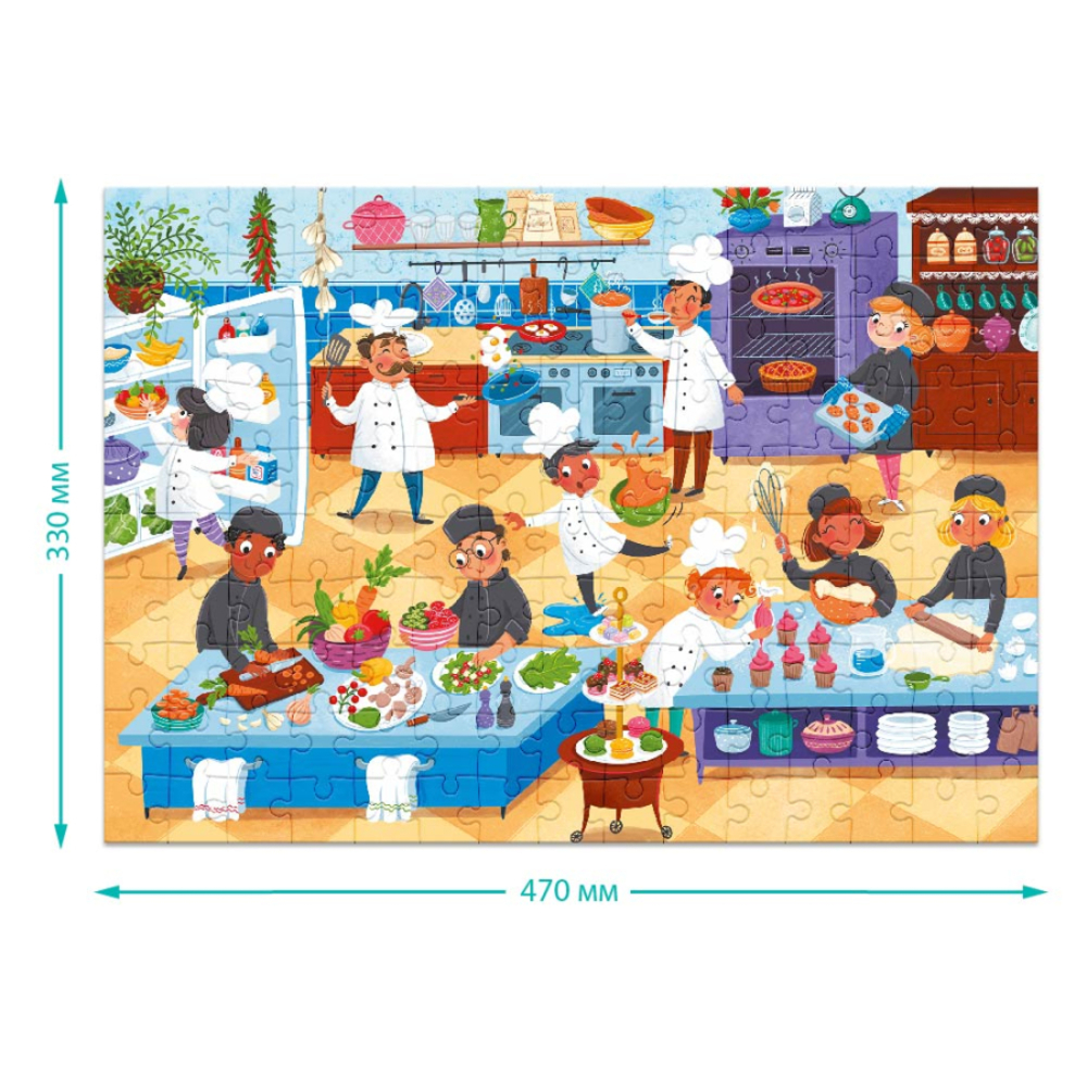 Фото, Відеоогляди пазл dodo професії повар