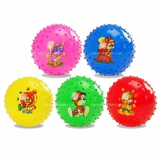 Мяч резиновый R07343 (300шт) 8'' 55 грамм цвета ассорти