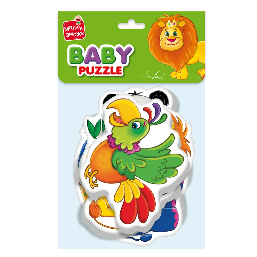 Фото, Видеообзоры бебі пазли "зоопарк" vt1106-85