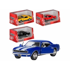 Машинка металева KINSMART KT 5341 W (96шт) инер-я, 1:37, 1967 CHEVROLET CAMARO Z/28, вко-ке, 15,5-8