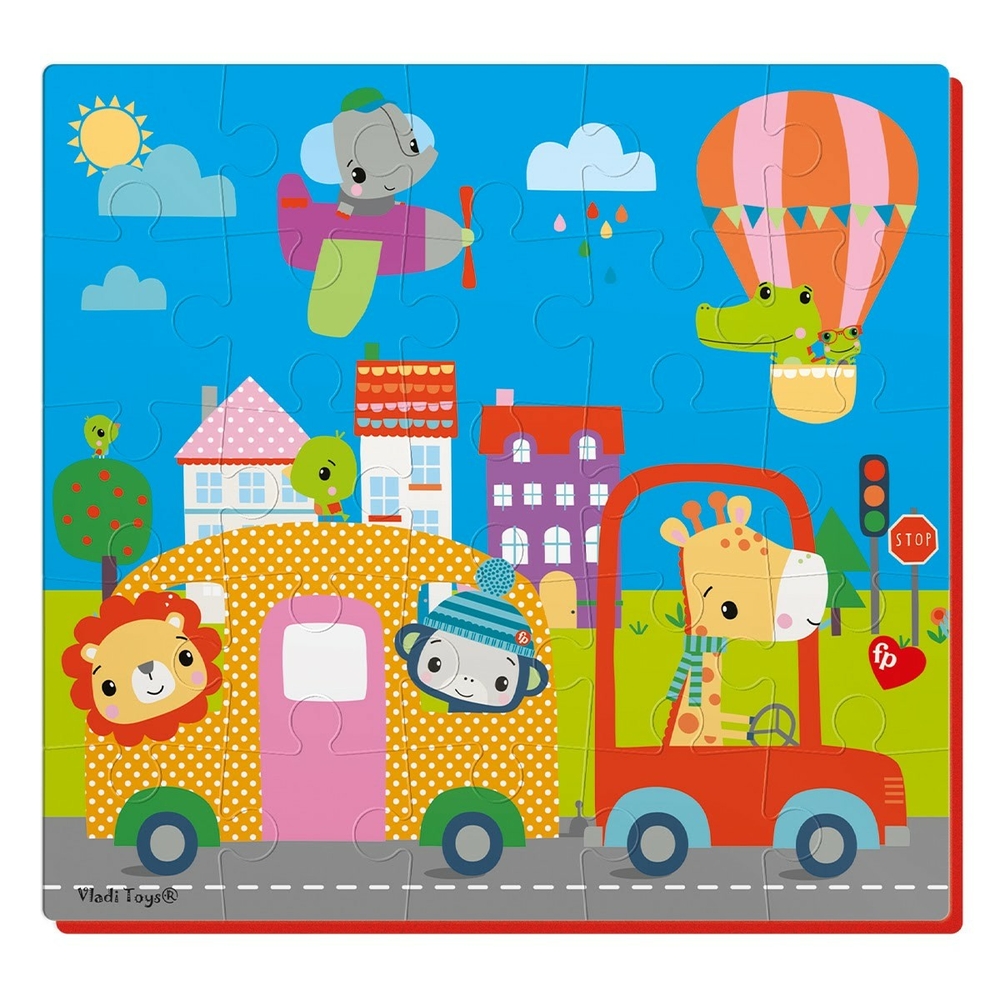 Фото, Видеообзоры м'які пазли «fisher-price. місто» vt1109-05