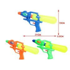 Водний пістолет 1236-А (252) 3 кольори, у пакеті