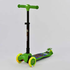 Самокат С 37200 складний з фарою на рулі  Best Scooter