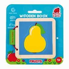 Дерев'яна книжечка «Фрукти» RW3035