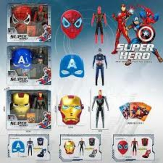 Герої 118Е (36/2) 23СМ, маска, годинник, проекція, картки, звук, підсвічування