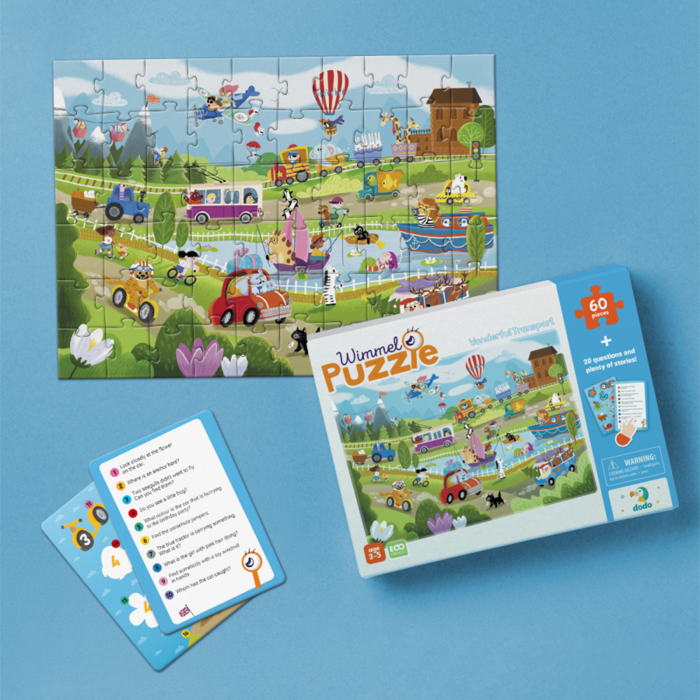 Фото, Видеообзоры віммельпазл dodo диво-транспорт