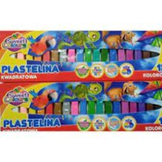 Пластилін Sweet Colours 12 кол квадратний Польща