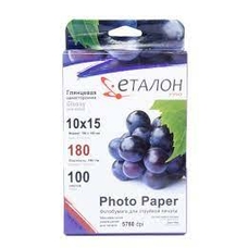 Фотопапір Etalon А6 глянц. 180гр 100л.