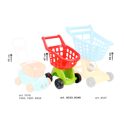 Фото, Видеообзоры іграшка "візочок для супермаркету технок", арт.8232