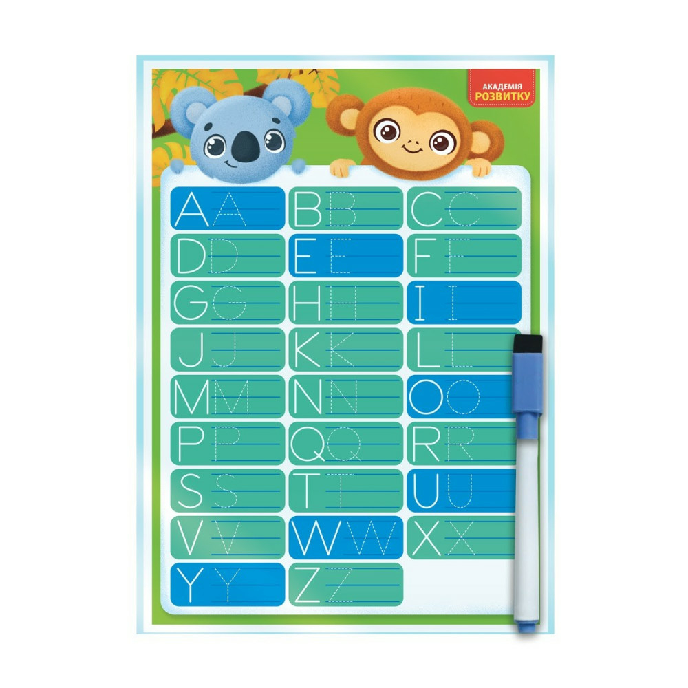 Фото, Видеообзоры дошка-тренажер «english» vt5010-28