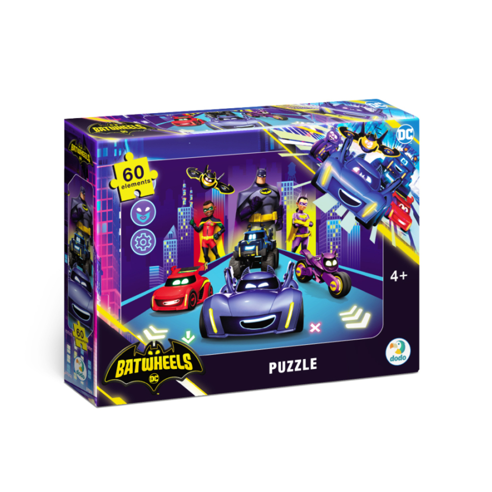 Фото, Видеообзоры пазл dodo batwheels походження бетколес