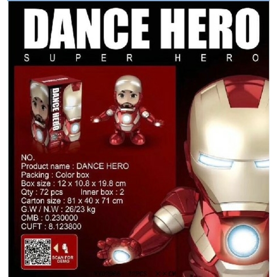 Відгуки  робот танцюючий dance hero ld-155a