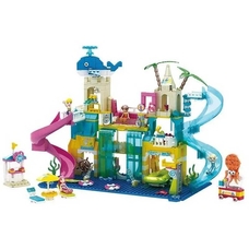 Конструктор COGO Girls 4558 (аквапарк) 715 деталей