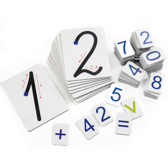 Демонстраційний набір цифр та математичних знаків без боксу VT5555-07