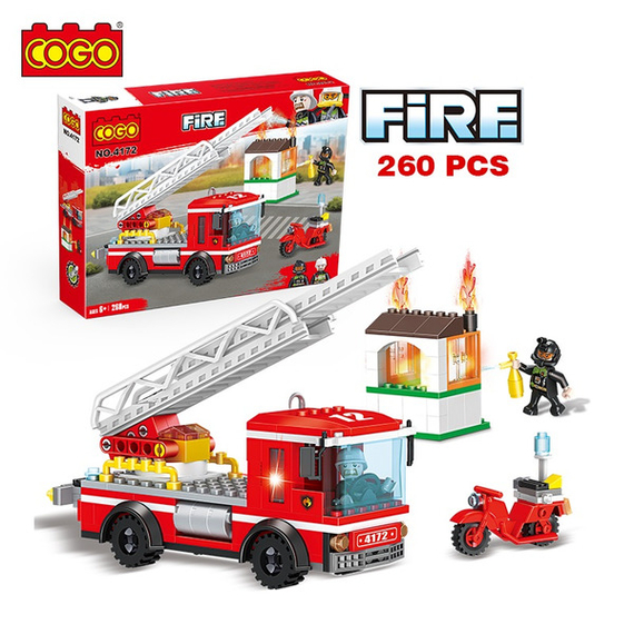 Отзывы  конструктор fire 4172 (пож.маш) 260дет