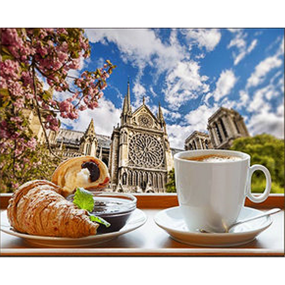 Фото, Видеообзоры алмазна мозаїка strateg преміум сніданок у лондоні розміром 30х40 см (gm86863)