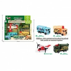 Набір спецтехніки 05-8 (72) війс машини, інерц, в кор Набір спецтехніки 05-8 (72) війс машини, інерц, в кор