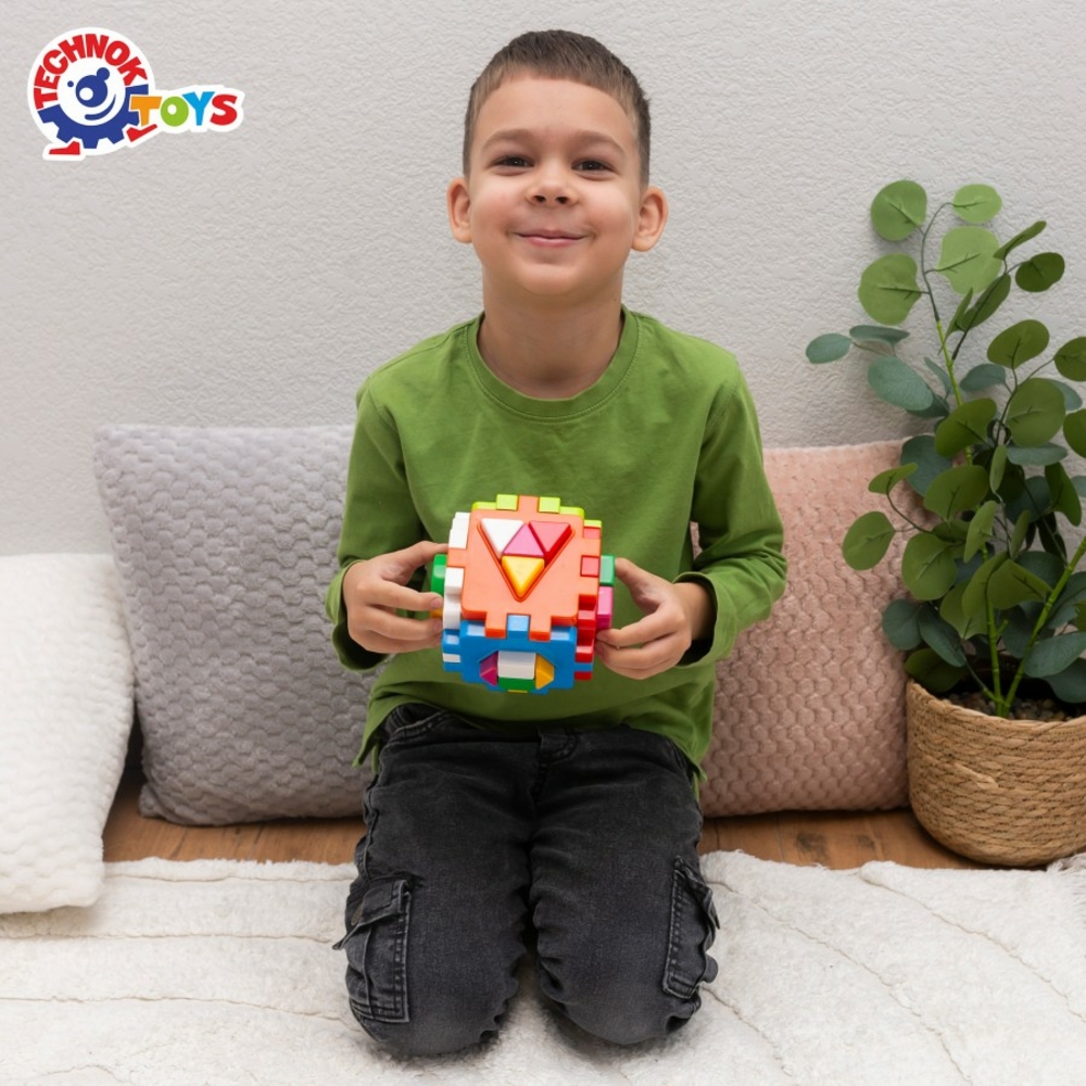 Фото, Видеообзоры іграшка куб "розумний малюк логіка 2 технок", арт.2469