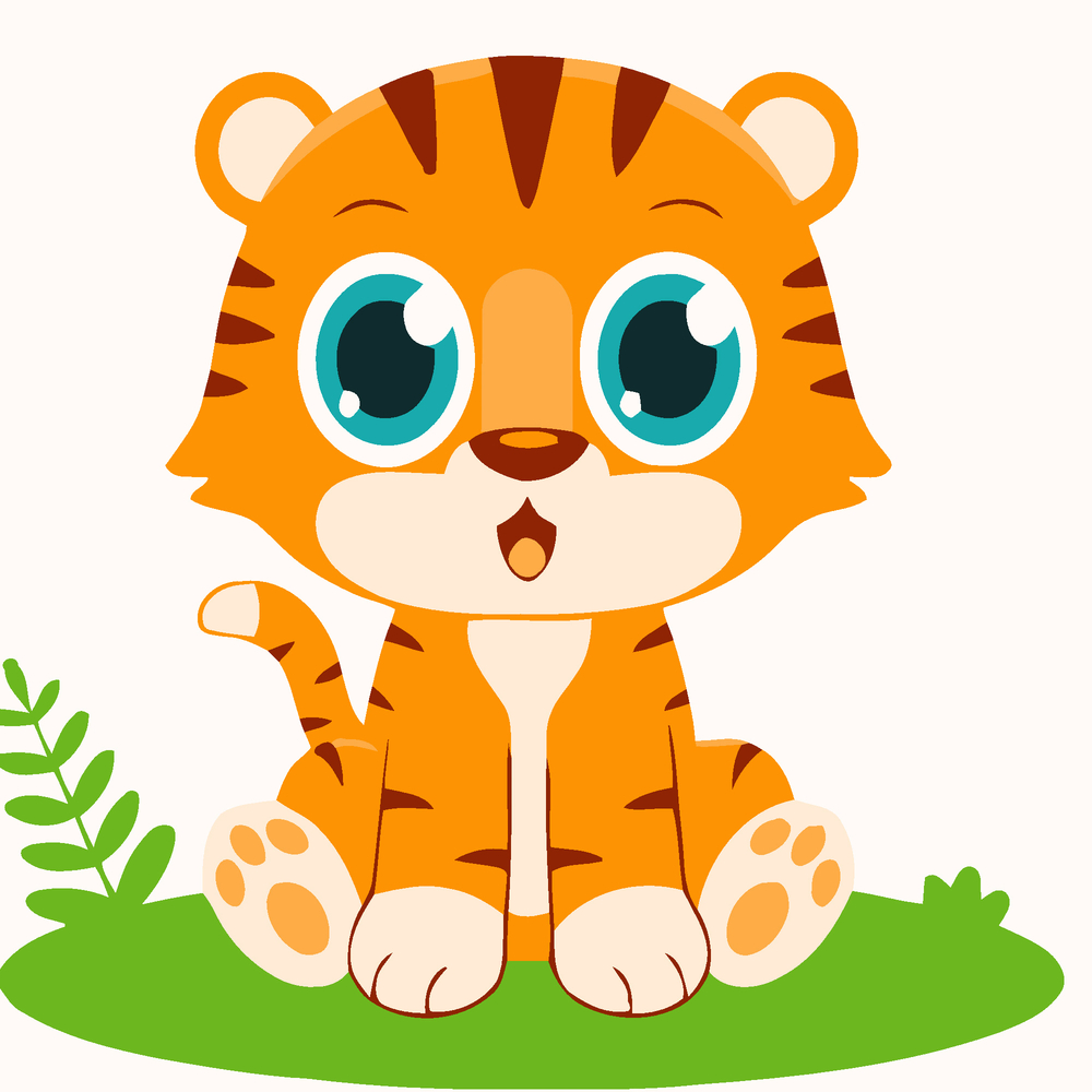 Фото, Відеоогляди картина за номерами strateg тигреня розміром 20х20 см (hh7096)