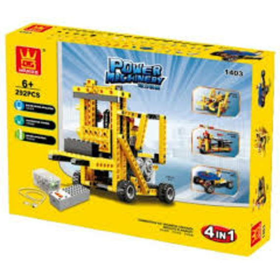 Конструктор на управлении Wange Погрузчик 4 в 1 (1403)