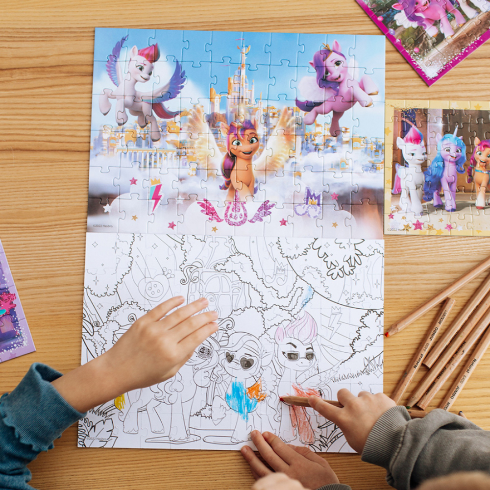 Фото, Видеообзоры пазл 2в1 my little pony вечірка