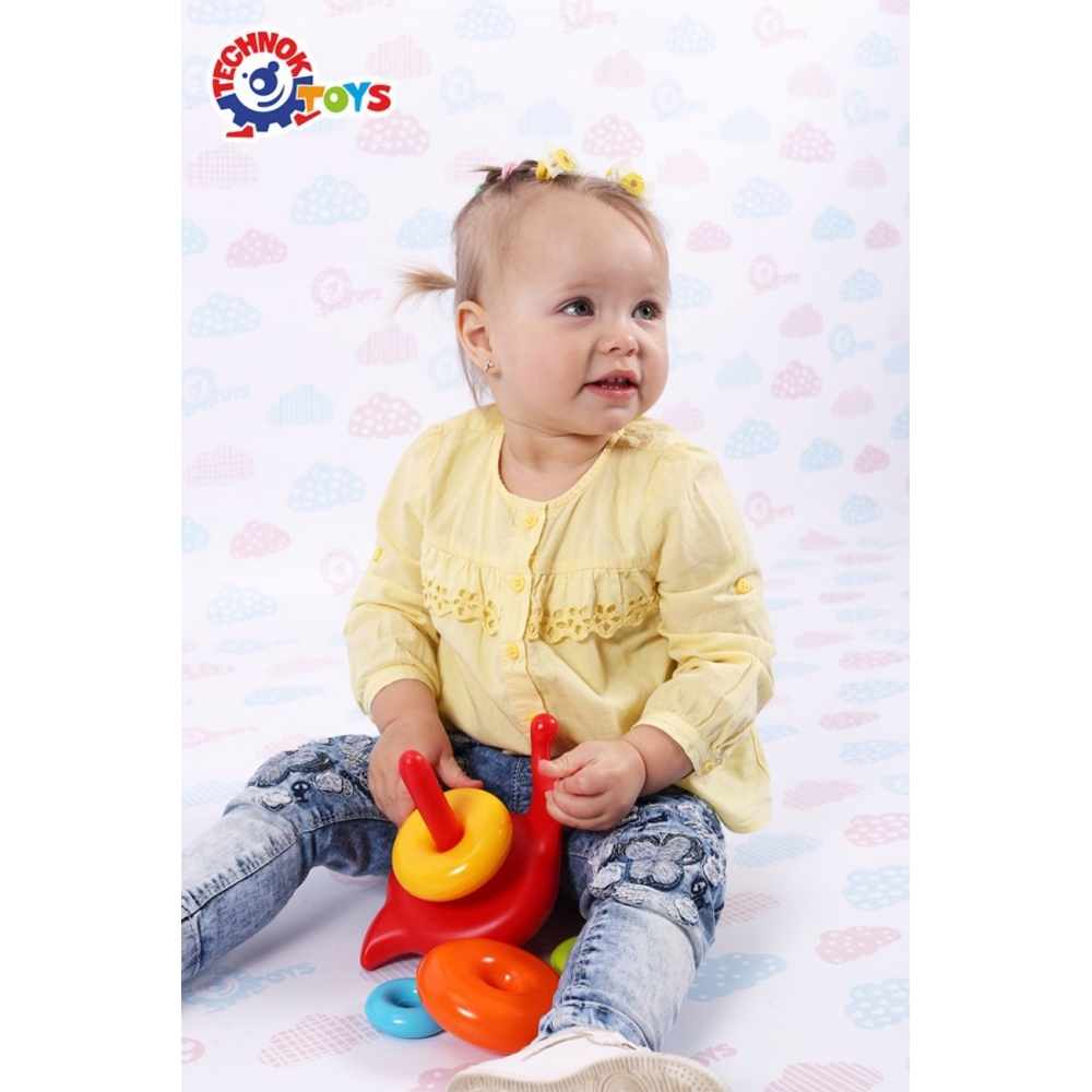 Фото, Відеоогляди іграшка "пірамідка технок", арт.5255