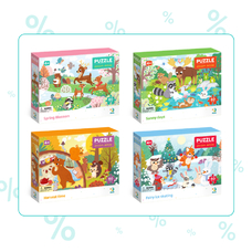 Набір пазлів Dodo Пори року