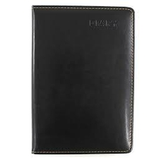 Блокнот А5 110 арк 140005 шкірзам чорн