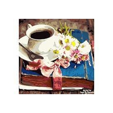Картина 011 Чаювання на книжці 40*40см
