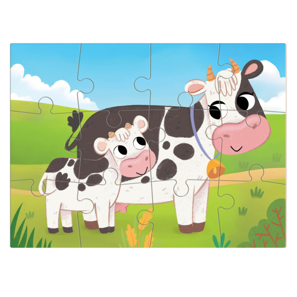 Фото, Видеообзоры пазл dodo завжди разом корівки