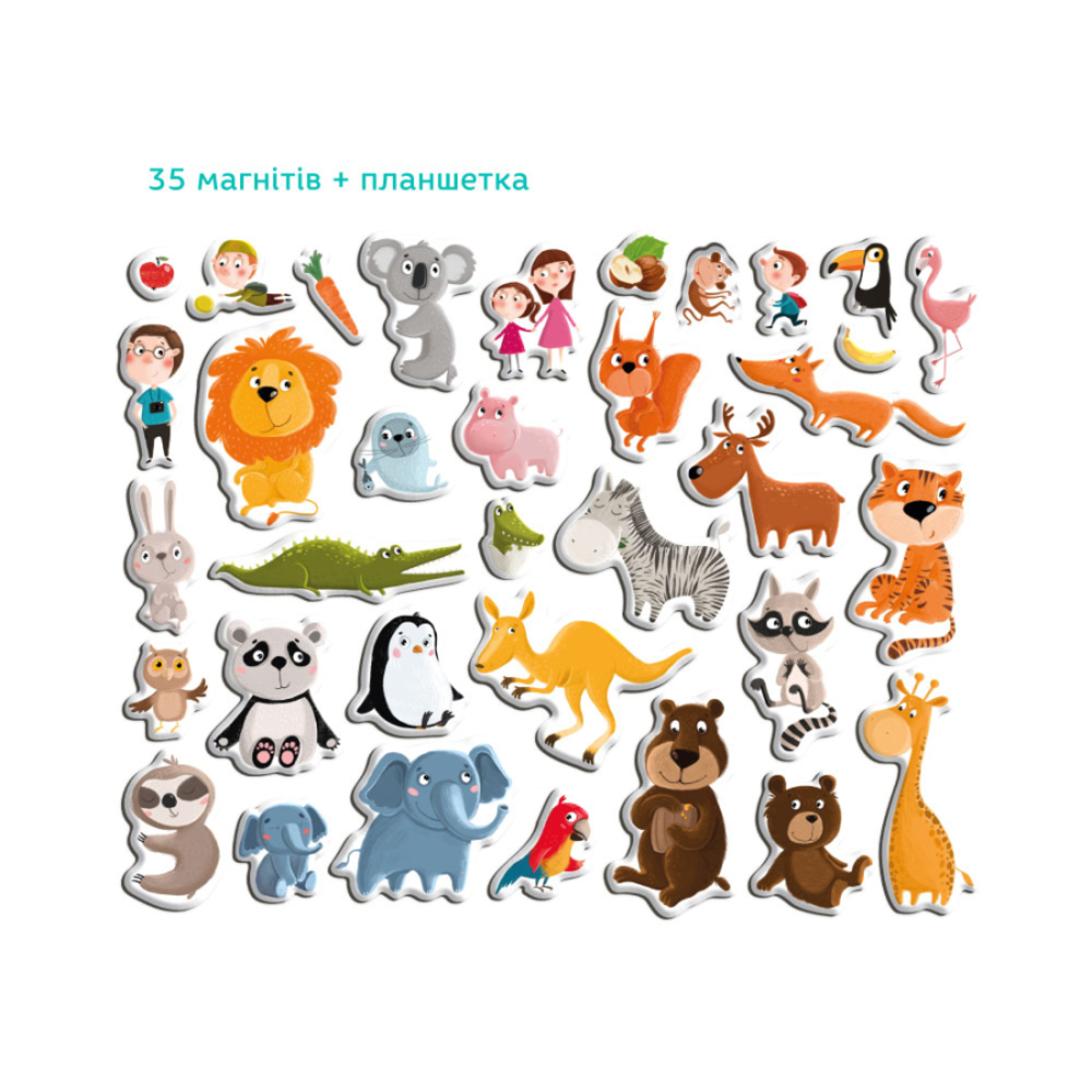 Фото, Видеообзоры розвиваюча гра dodo магнітний зоопарк