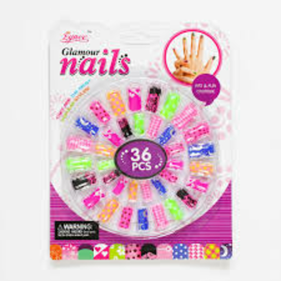 Набір нігтів С3287 (576/2) 2 розміри, 36 штук, на листі