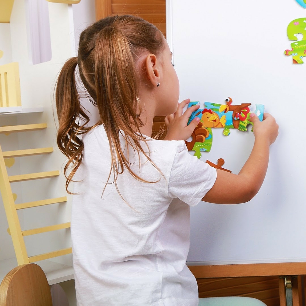 Фото, Видеообзоры пазли на магніті а5 "курочка та курча" vt3205-78